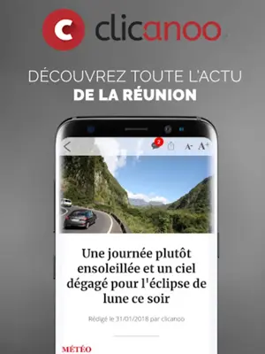 Clicanoo - Journal de l'île android App screenshot 1